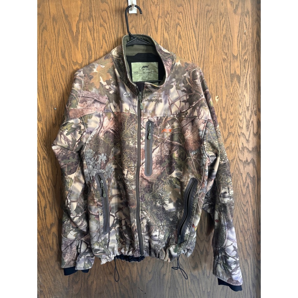 Russell Outdoors APX L4 Gale Jacket Kings Mountain Shadow Camo Mens XL R4476